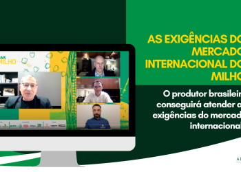 Live Mais Milho discute desafios da agricultura brasileira para atender exigências do mercado internacional