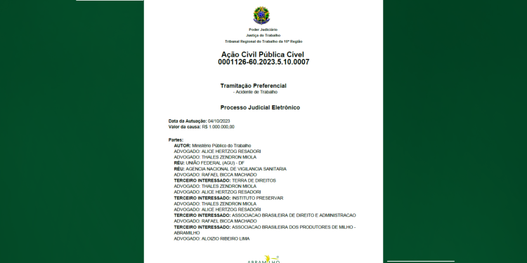 Justiça do Trabalho não tem competência em ação contra atrazina, diz Justiça Federal